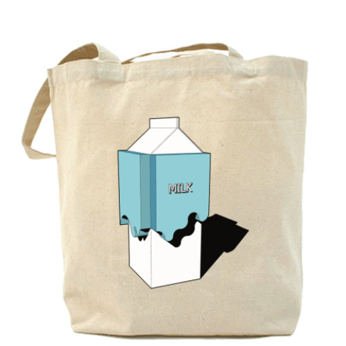 Сумка шоппер 'Milk 3D'
