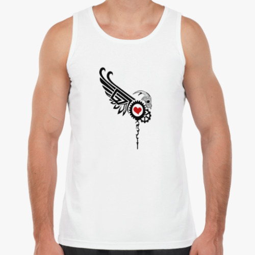 Майка с принтом Сердце