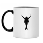 Кружка двухцветная