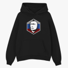 Толстовка худи оверсайз