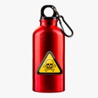 Металлическая бутылка 400 мл UV-DTF