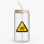 Банка с бамбуковой крышкой