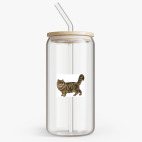 Банка с бамбуковой крышкой