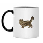 Кружка двухцветная