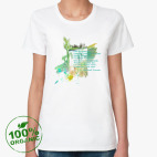 Женская футболка органик