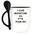 Кружка с ложкой