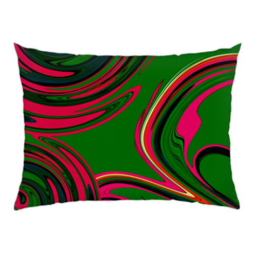 Подушка с принтом Абстракция