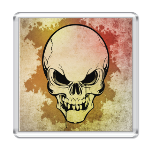Магнит с принтом Skull
