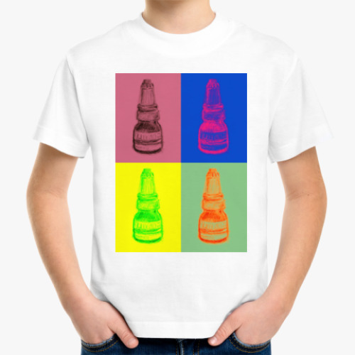 Детская футболка с принтом Будьте здоровы!