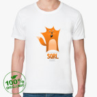 Мужская футболка органик