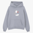 Толстовка худи оверсайз