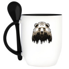 Кружка с ложкой