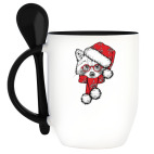 Кружка с ложкой