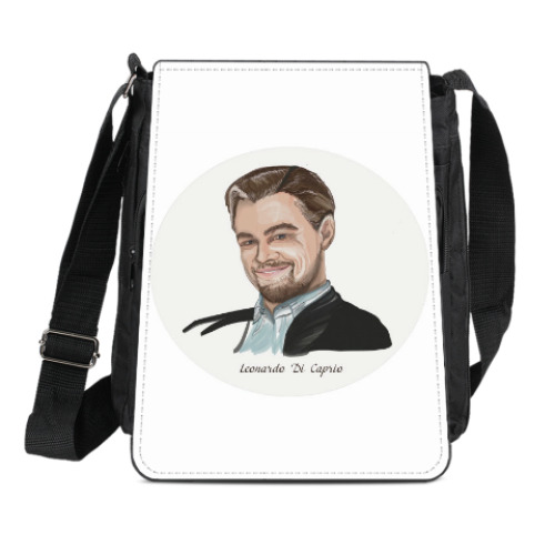 Сумка-планшет с принтом Leo Di