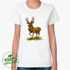 Женская футболка органик