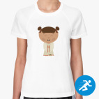 Женская спортивная футболка