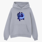 Толстовка худи оверсайз