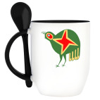 Кружка с ложкой