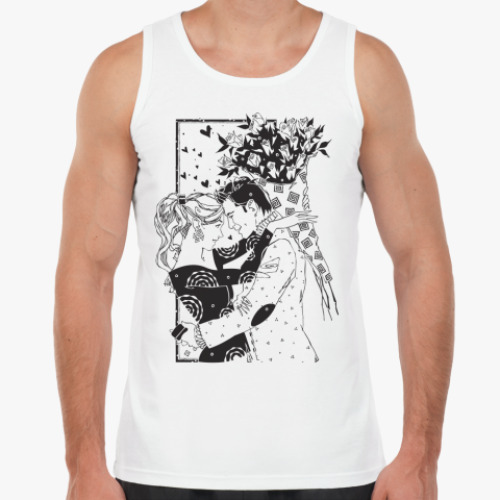 Майка с принтом Любовь