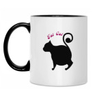 Кружка двухцветная