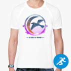 Мужская спортивная футболка