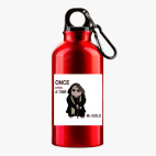 Металлическая бутылка 400 мл UV-DTF