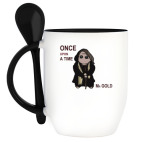 Кружка с ложкой