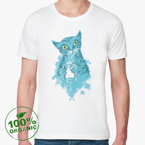 Футболка из органик-хлопка Кот Аватар