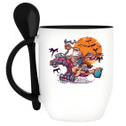 Кружка с ложкой