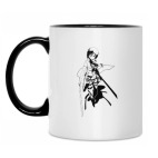 Кружка двухцветная