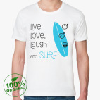 Мужская футболка органик