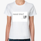 Женская футболка