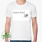 Мужская футболка органик