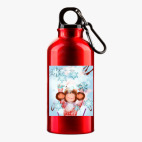 Металлическая бутылка 400 мл UV-DTF