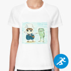 Женская спортивная футболка