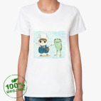 Женская футболка органик