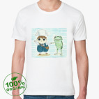 Мужская футболка органик