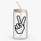 Банка с бамбуковой крышкой