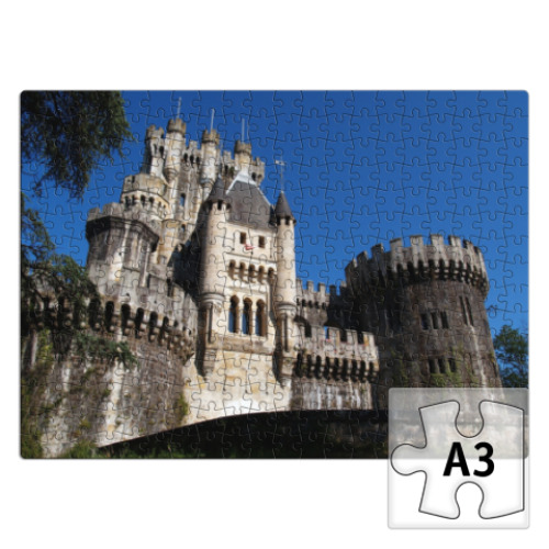 Пазл с принтом Замок