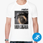 Мужская спортивная футболка