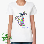 Женская футболка органик