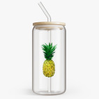 Банка с бамбуковой крышкой