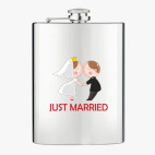 Фляжка стальная