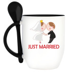 Кружка с ложкой