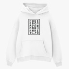 Толстовка худи оверсайз