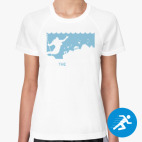 Женская спортивная футболка