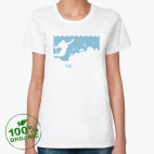 Женская футболка органик