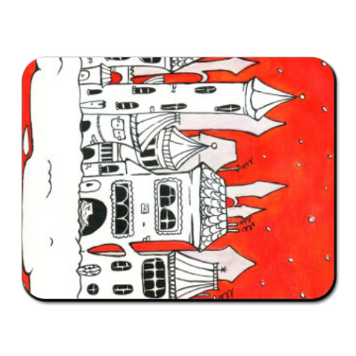 Коврик для мыши с принтом Рождественское настроение