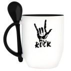 Кружка с ложкой