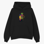 Толстовка худи оверсайз